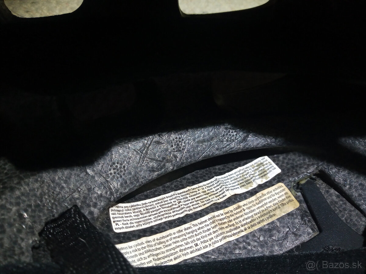 cierno-modro-siva cyklisticka prilba Longus - 6