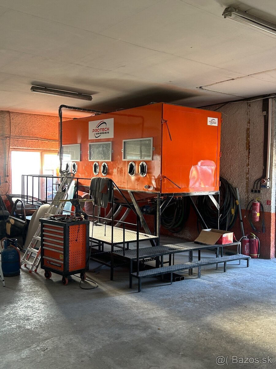 Pieskovaci Box,pieskovacia kabina - 6