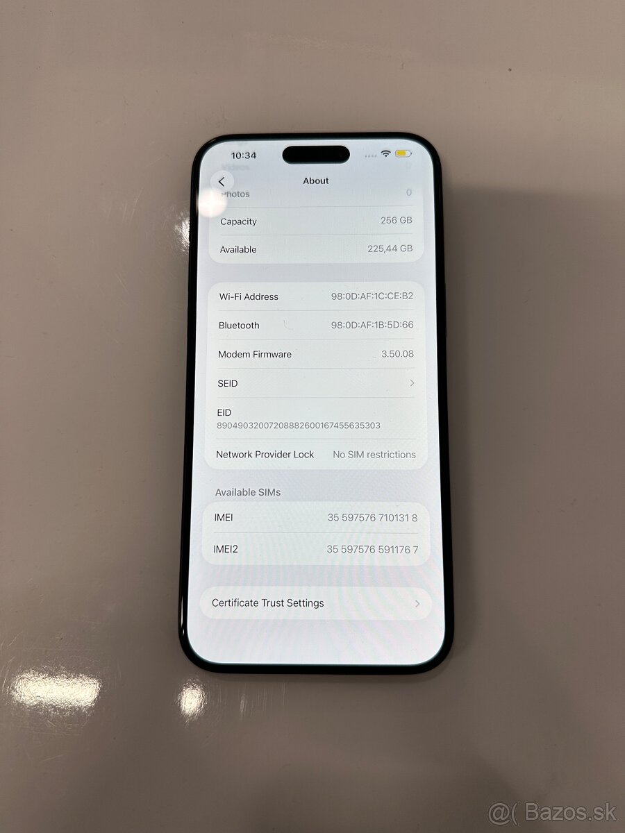 Apple iPhone 15 Pro Max 256GB - 6