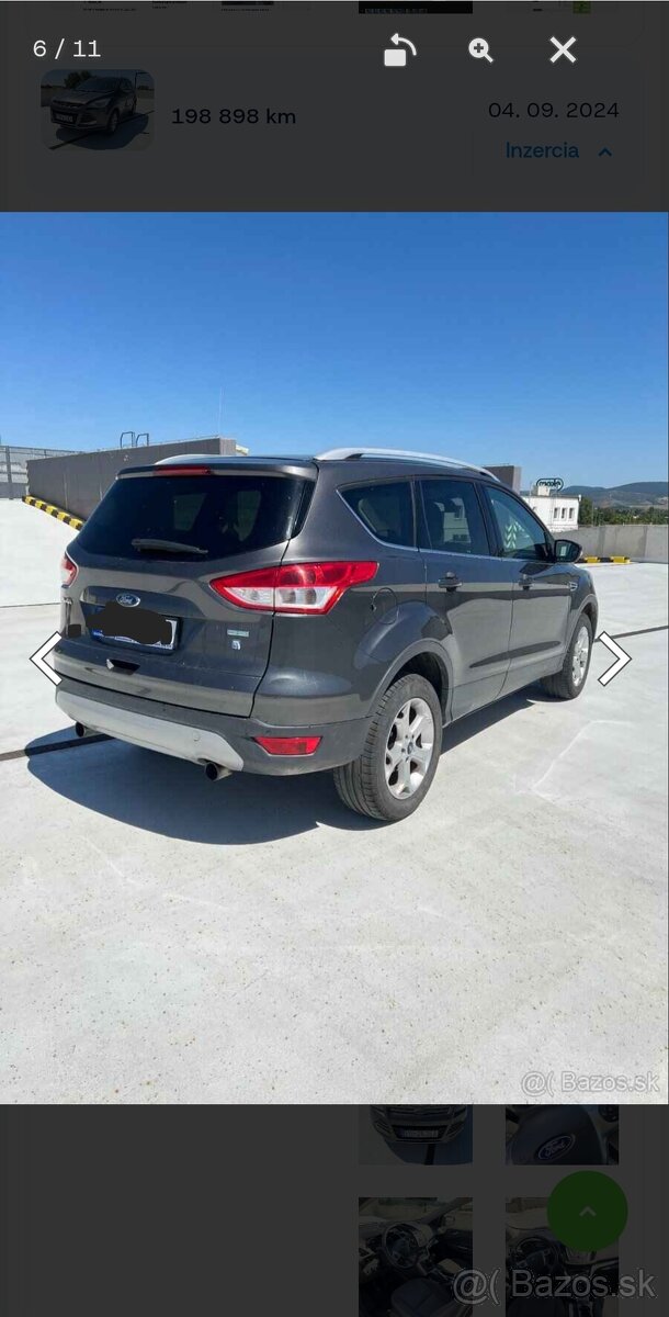 Ford Kuga Ford Kuga 2016 model 1.5 EcoBoost 110kW; 6 - 6