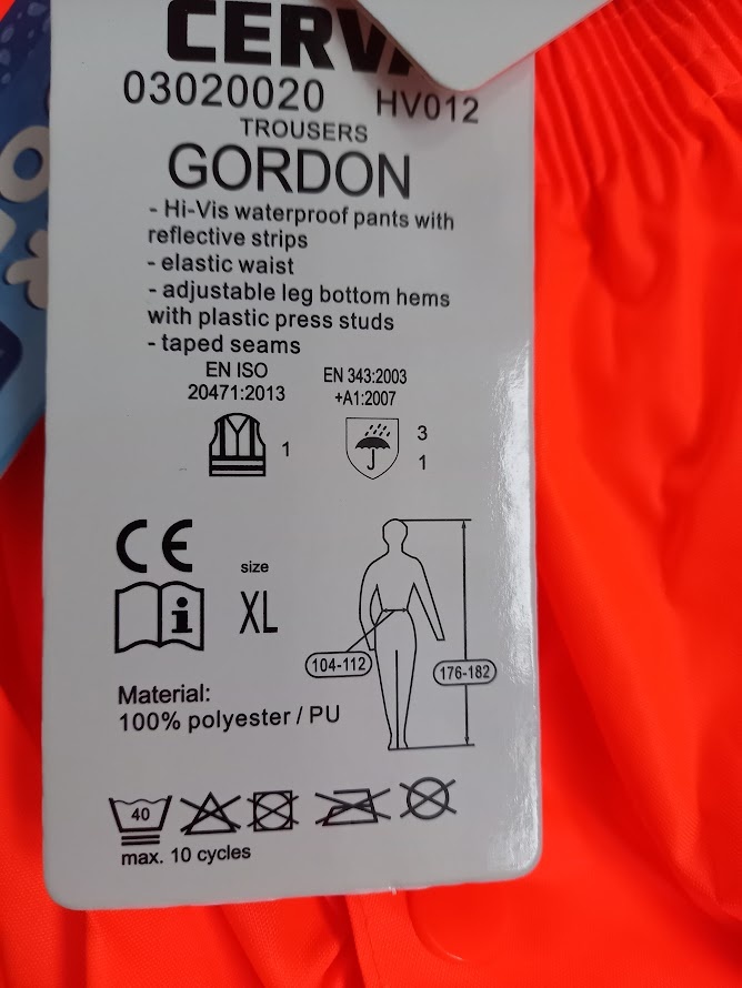 Súprava nohavice+bunda XL GORDON Cerva NOVÁ - 6