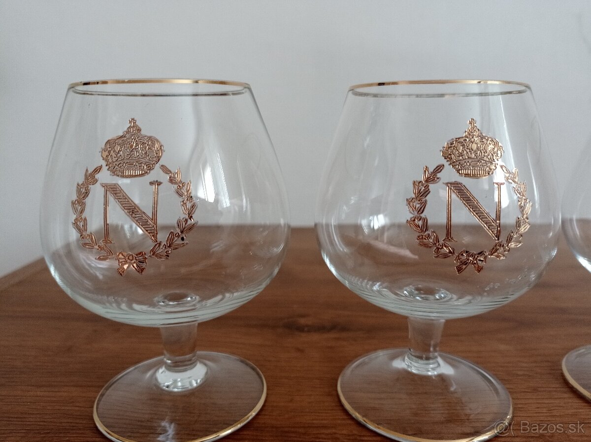 Rôzne retro sada sklenených pohárov - 6