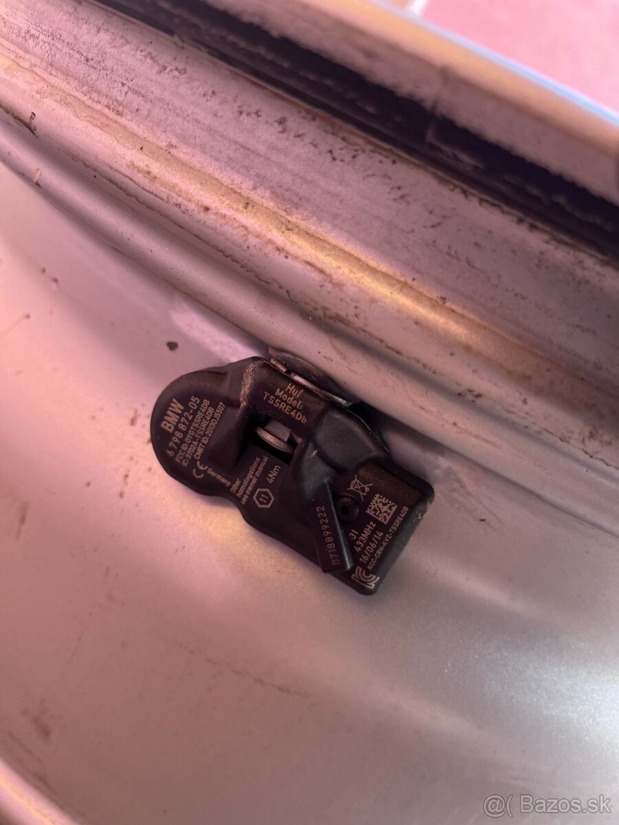 Orig. hliníkové disky BMW R17, 5x120 - 6