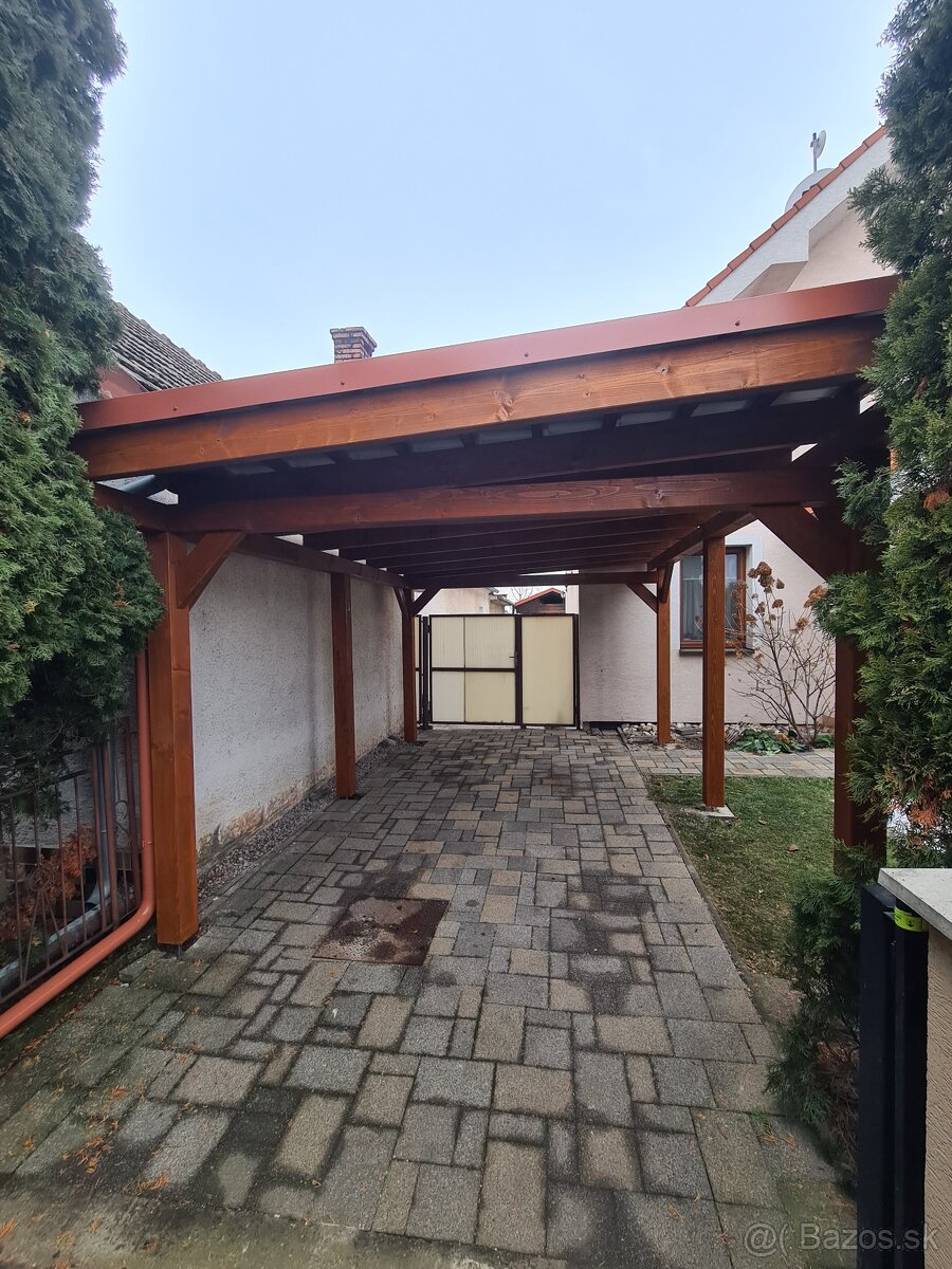 Drevené TERASY, FASÁDY, PRÍSTREŠKY, PLOTY - 6