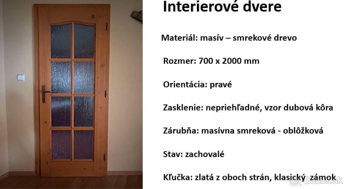 Masívne interiérové dvere - 6