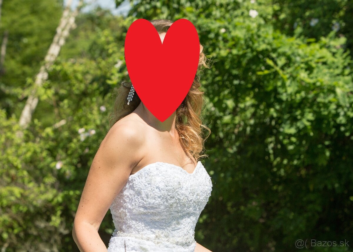 Svadobné šaty 36-40 - 6