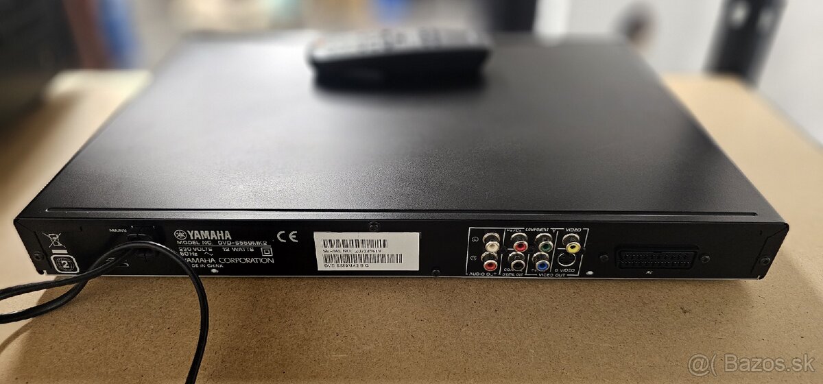 YAMAHA DVD S559MK2 DVD/CD Prehrávač - 6