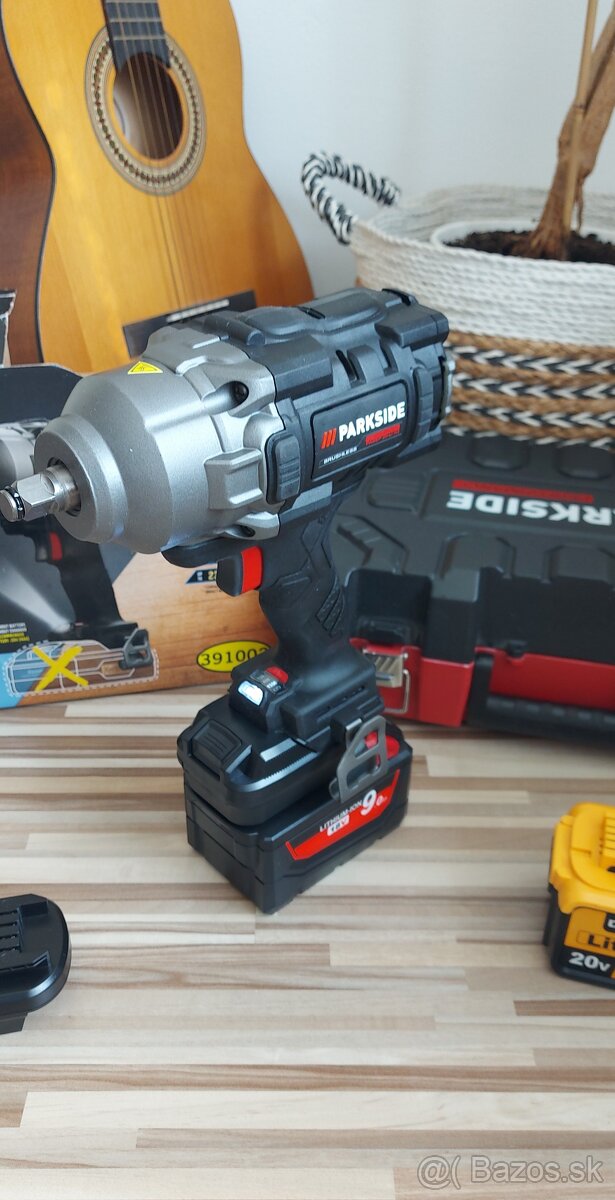 Aku Redukcia DeWALT 18V/ Milwaukee, pre náradie PARKSIDE 20V - 6