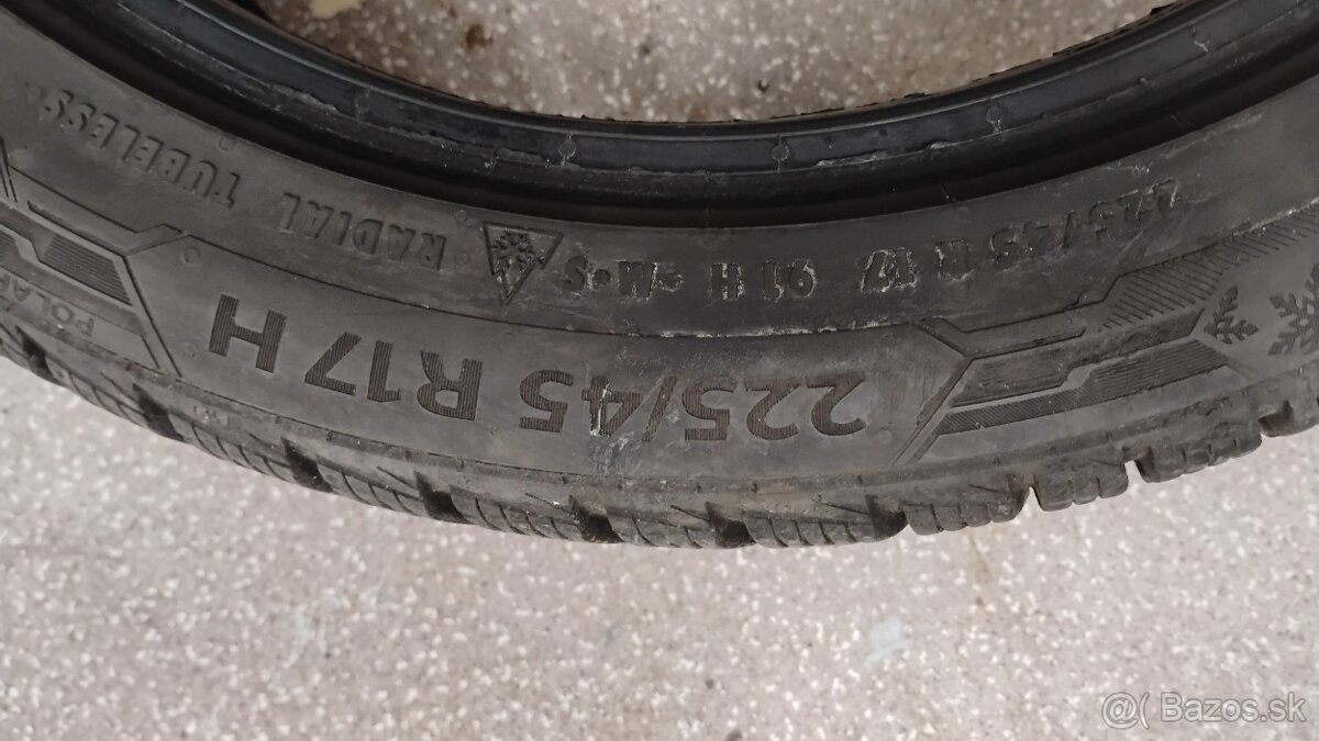 Zimne pneu Barum 225/45 r17 - 6