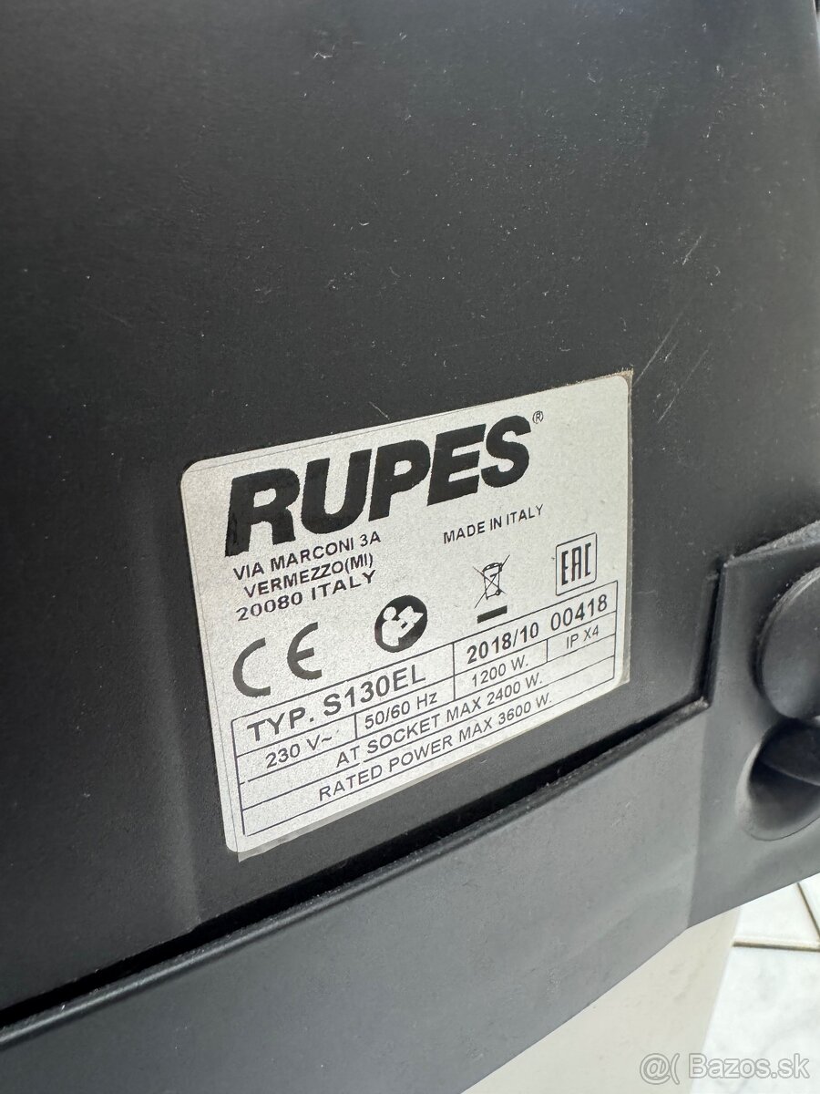 Profesionálny vysávač Rupes S130L - 6