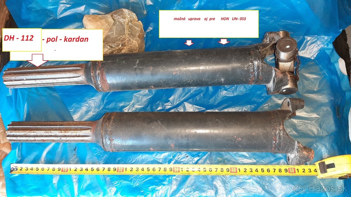 Kardany UNK320 ,LKT 120 UNC201 - 6