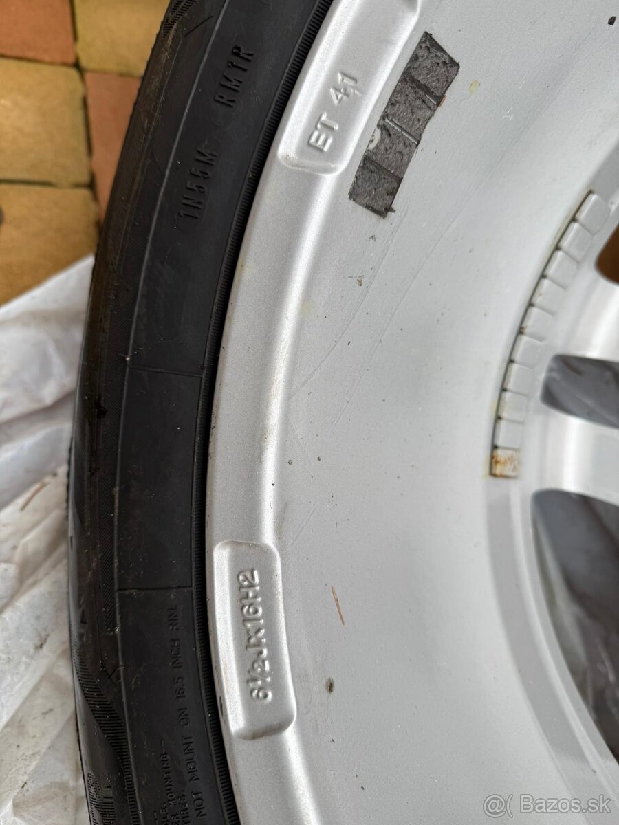 Predam elektróny + zimné pneu 5x112 - 6