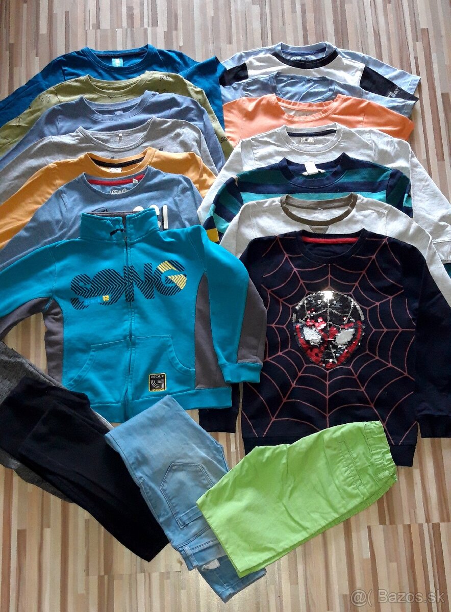 Velky balik 21ks chlapčensky 122 - 6