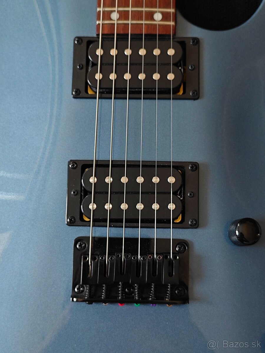 Elektrická gitara Cort KX100 Metallic Ash + príslušenstvo - 6