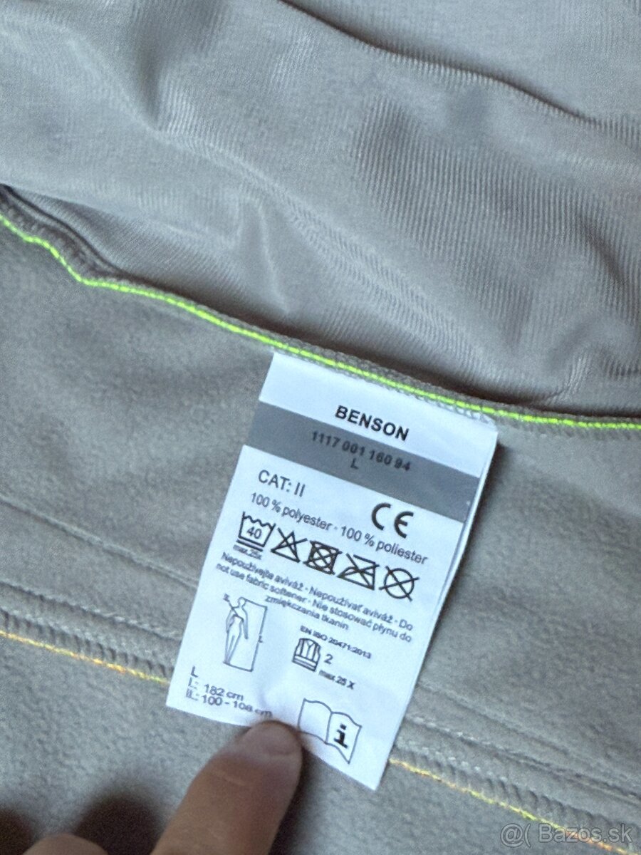 Pánska reflexná softshellová bunda CXS veľkosť L - 6