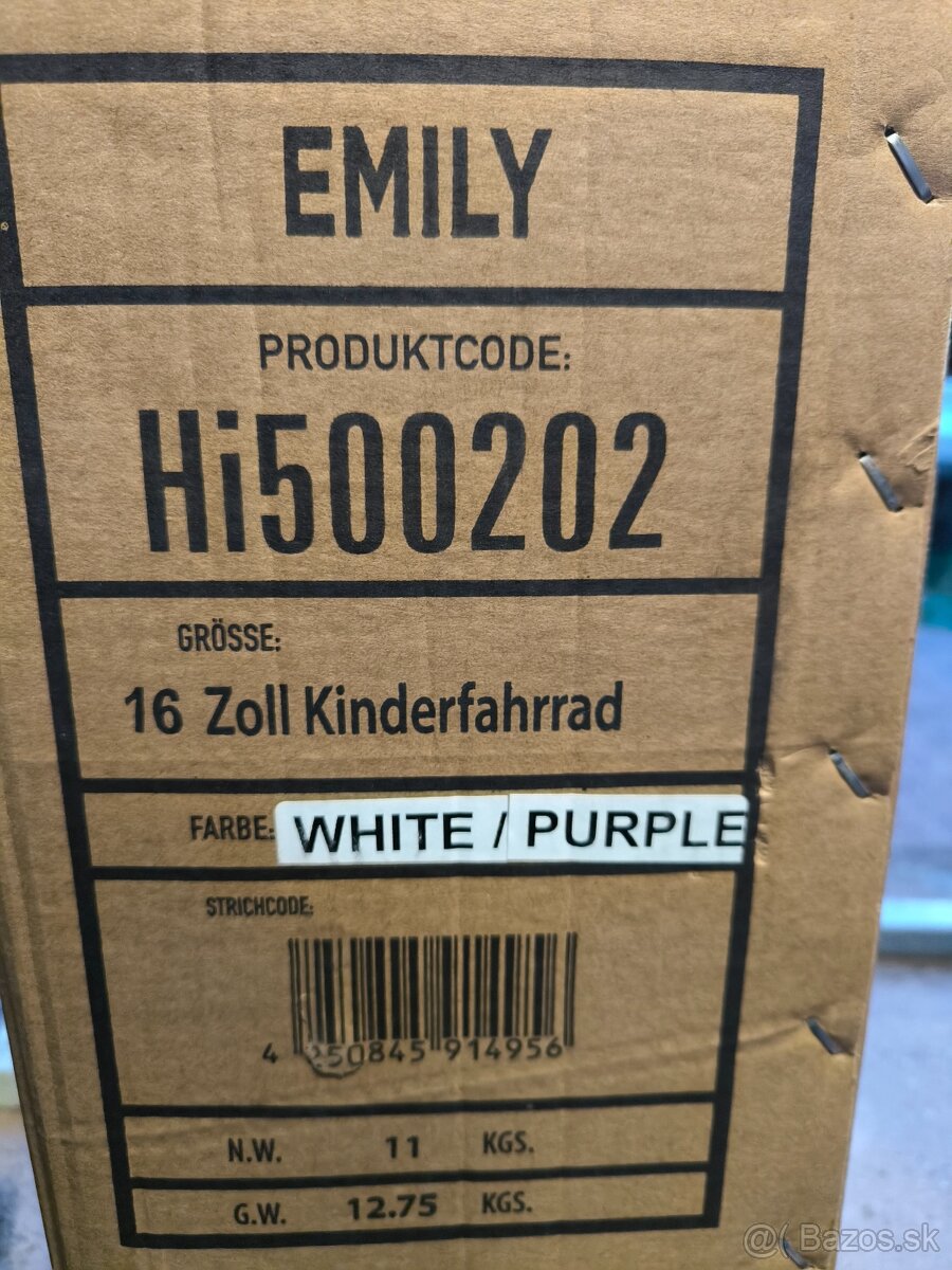 Detský bicykel Hi5Five Emily 16" - 6