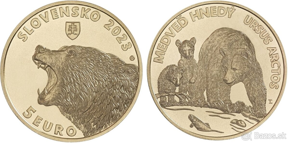 Slovenské 5 € mince - 6