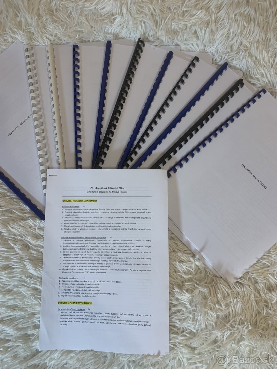 Knihy pre Ekonomickú univerzitu - 6