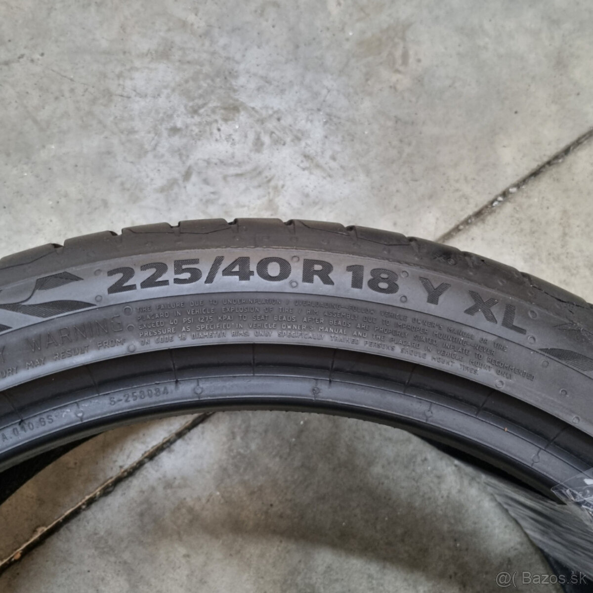 Letné pneumatiky 225/40 R18 CONTINENTAL - 6