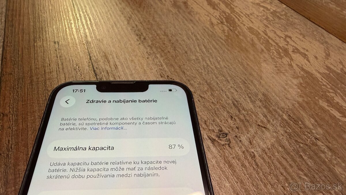 Vymenim iPhone 13 128gb bateria 87% - 6