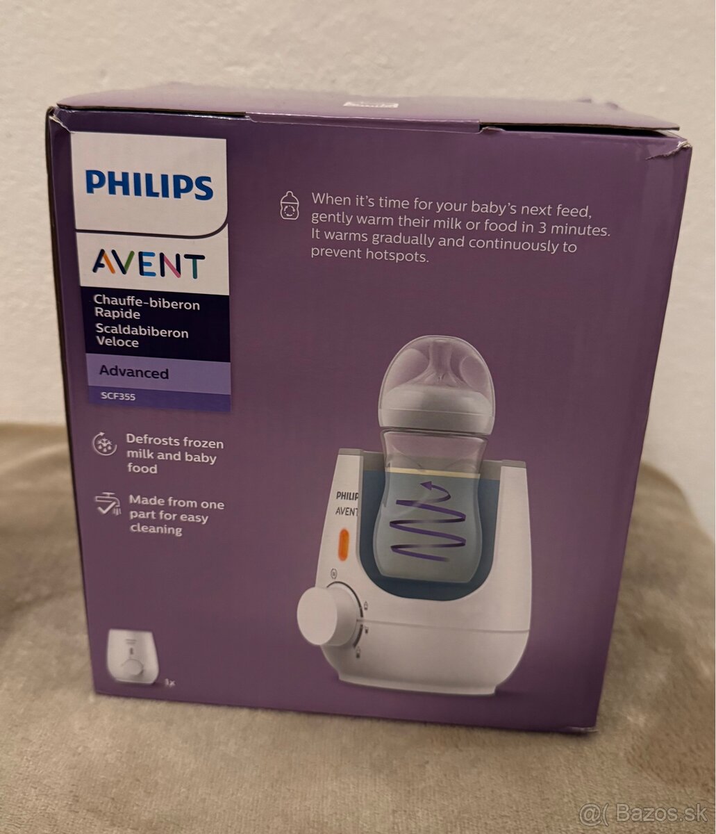 Rýchly ohrievač fliaš Philips Avent Advanced - 6