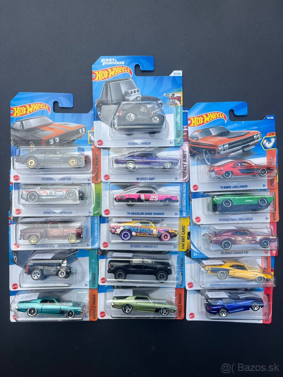 Hot wheels mix 1 - 6