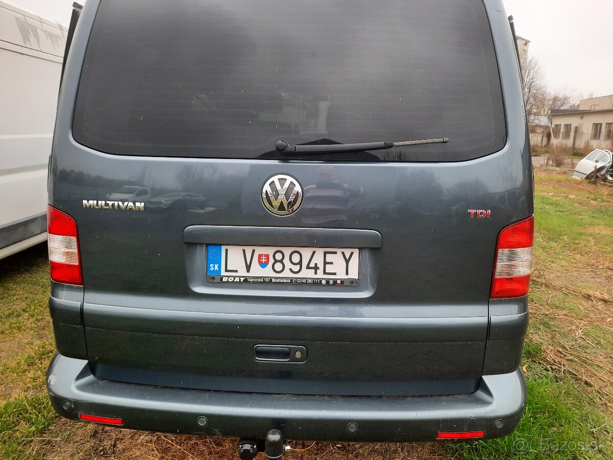 Rozpredam Volkswagen T5 Multivan 128kw farba LD7U DSG - 6