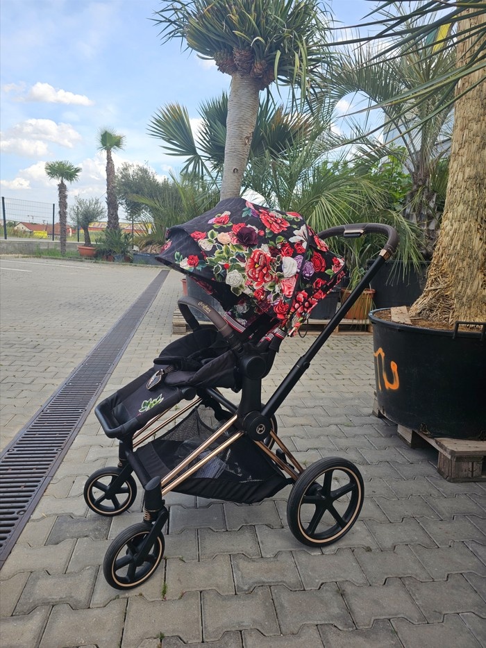 Cybex Priam Rosegold Black + Spring Blossom 2020 - 6