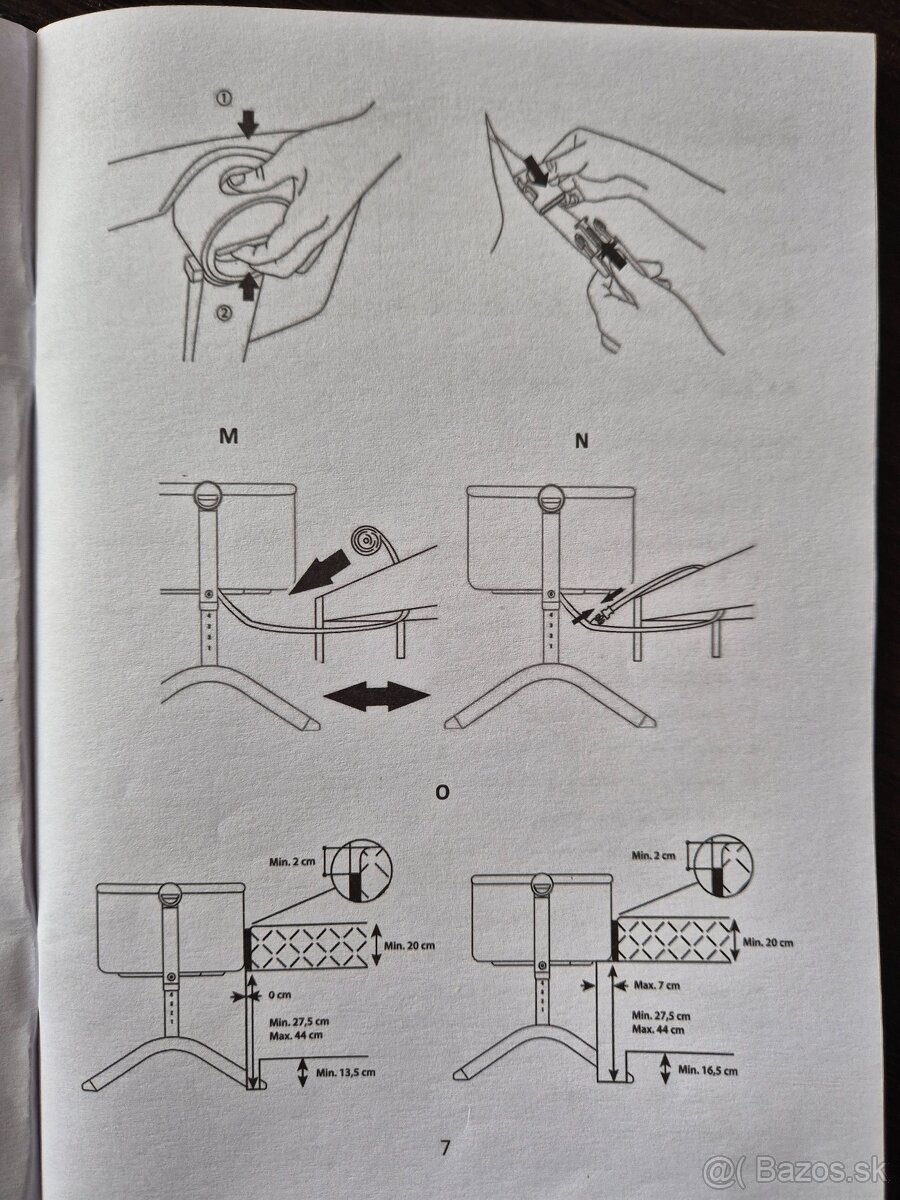 Detská postieľka BEA KINDERKRAFT - 6