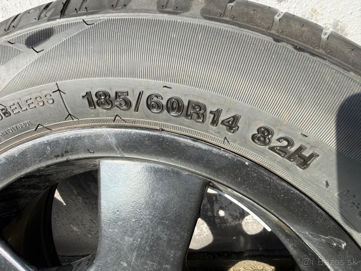 Predám letné alu R14 - 6