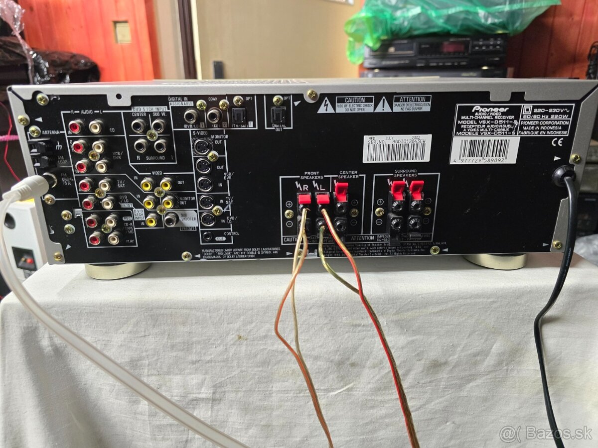 Pioneer VSX-D511 receiver - 6