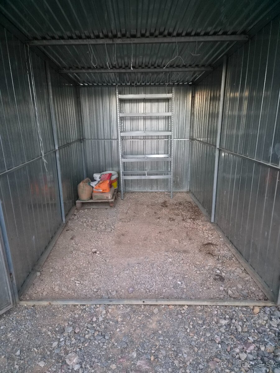 Plechová garáž 2x3m - 6