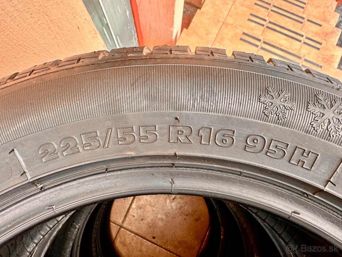 225/55 R16 zimné pneumatiky komplet sada - 6