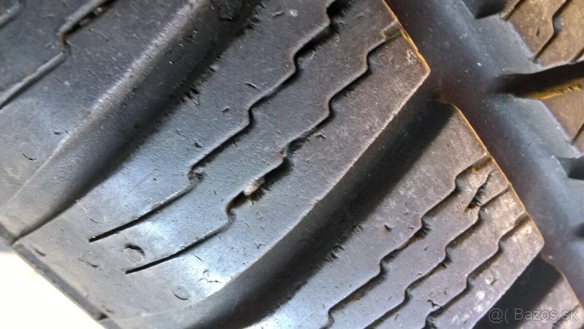 2 ks ZIMNÉ 195/70 R16 94H CONTINENTAL cca 8 mm LEN 15-€/kus - 6