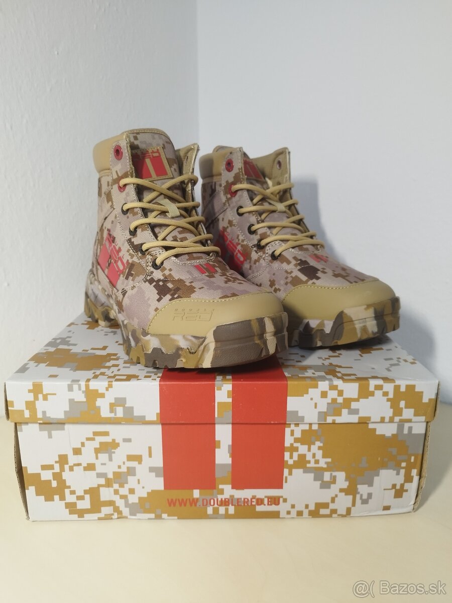 Double Red URBAN Digital Camo Boots - 6