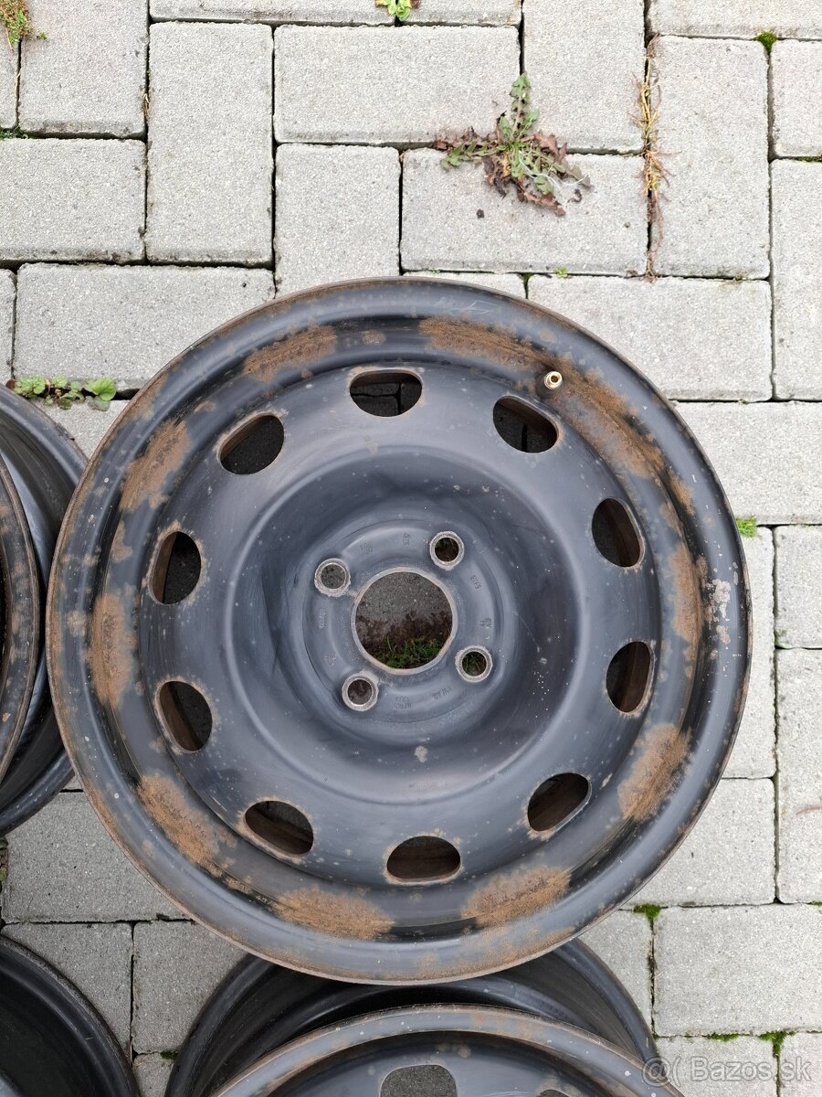 Plechové disky R14, 4x100 - 6