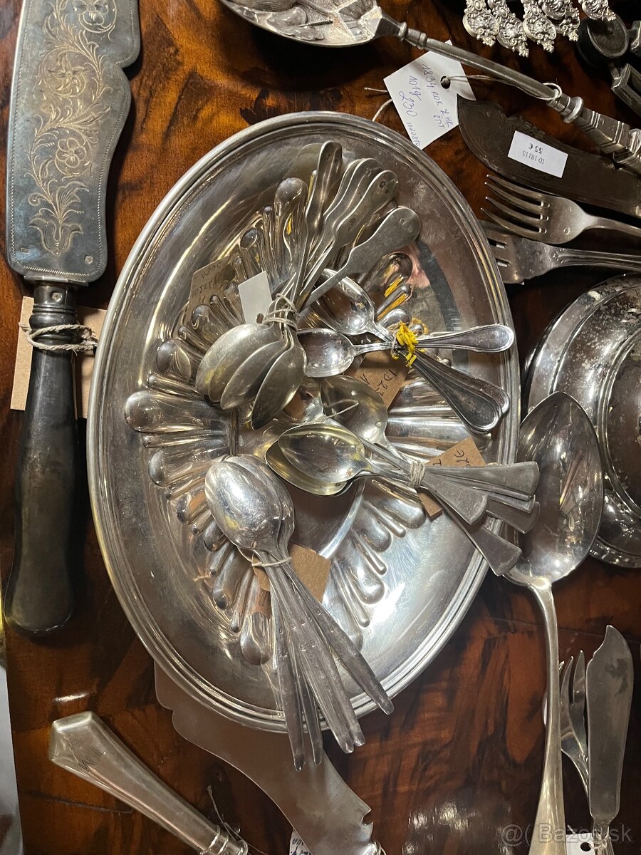 Strieborné mocca lyžičky - 6