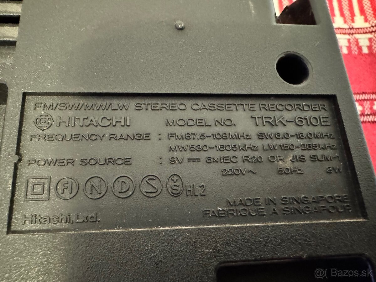 HITACHI TRK-610E - 6