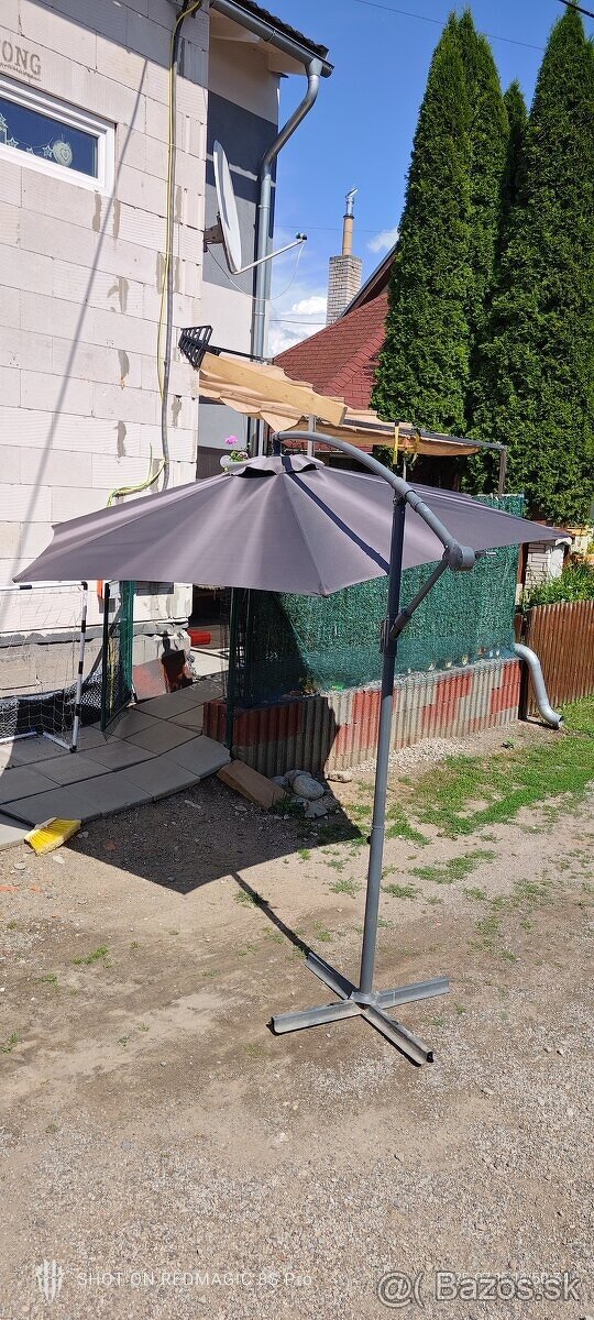 SLNEČNÍK Gap, 295cm, antracit - 6