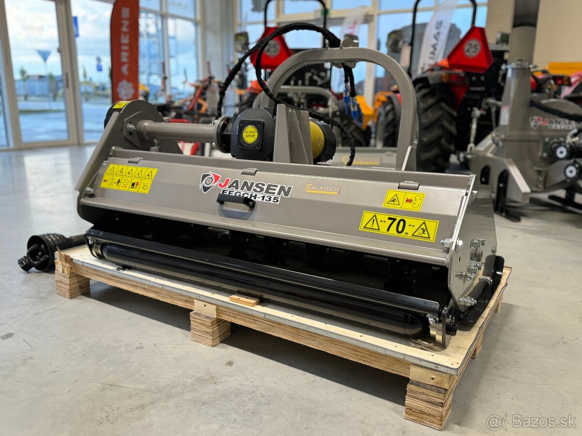 Mulčovač s bočným posuvom JANSEN EFGCH-135 - 6