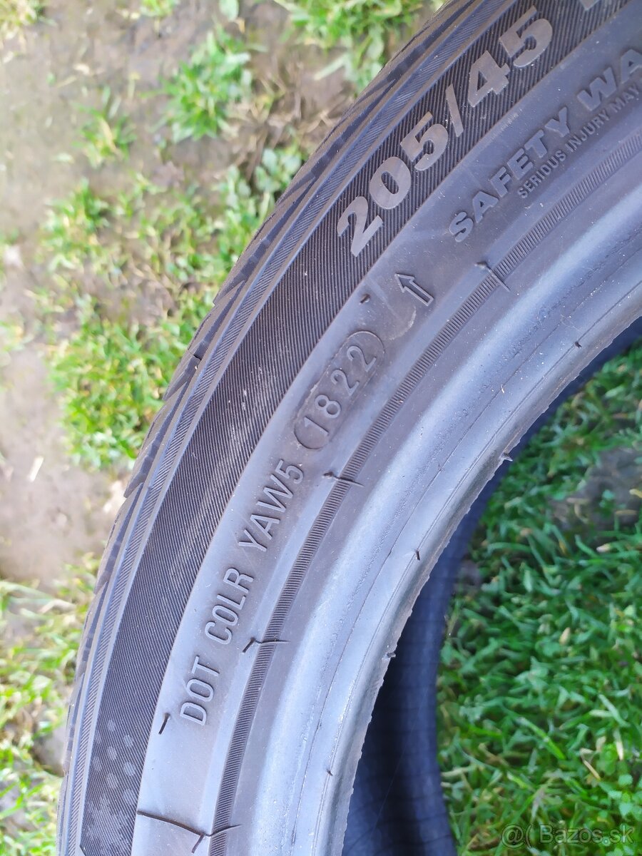 Zimné pneumatiky 205/45R17 Kumho 2ks - 6