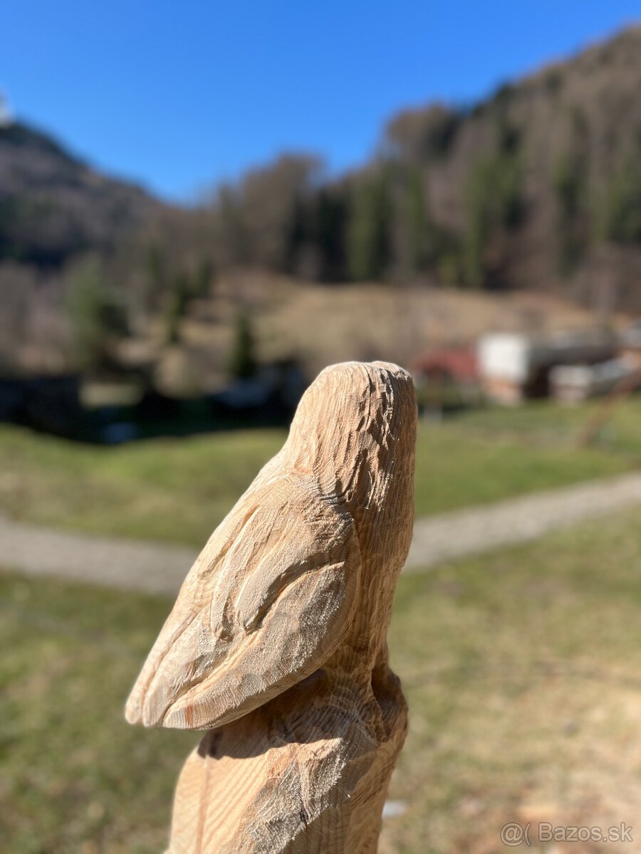 Drevené sochy sovy🦉 - 6