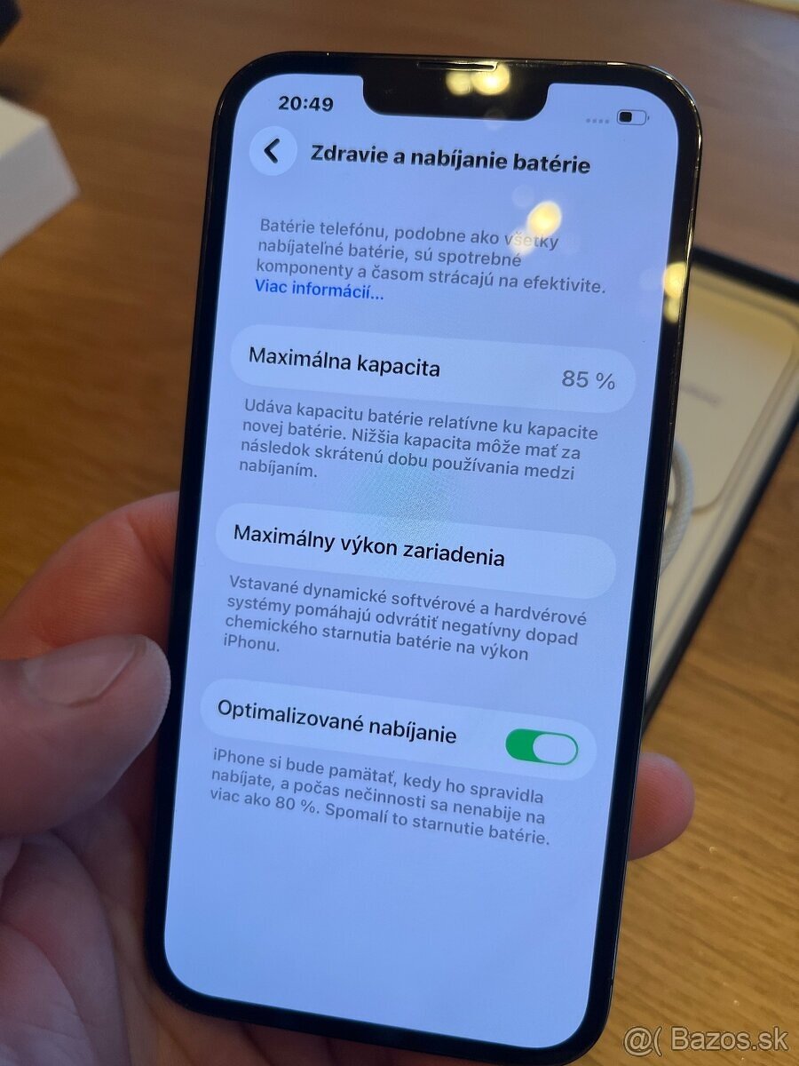 IPHONE 13 PRO BLACK 256GB - 6