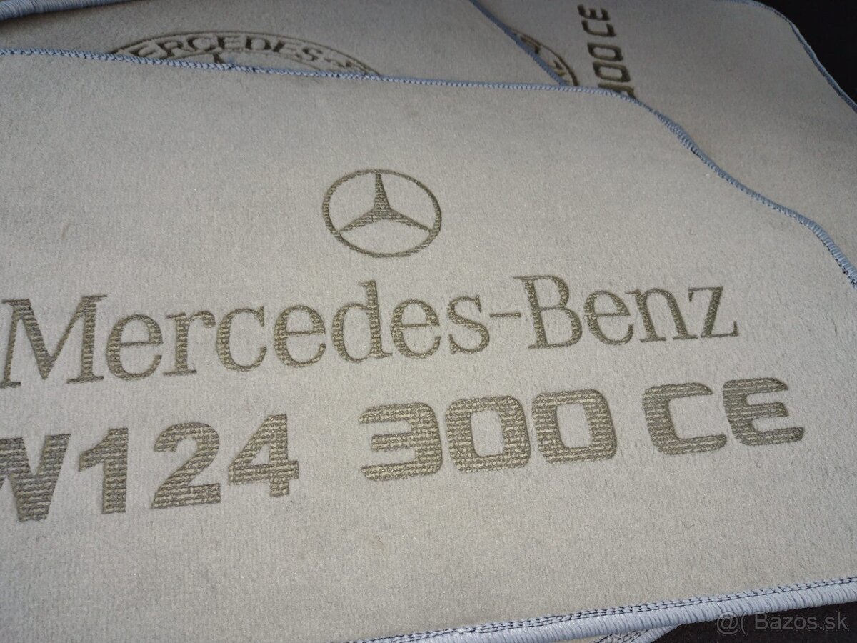 Predám koberce do Mercedes Benz W124, CE - 6