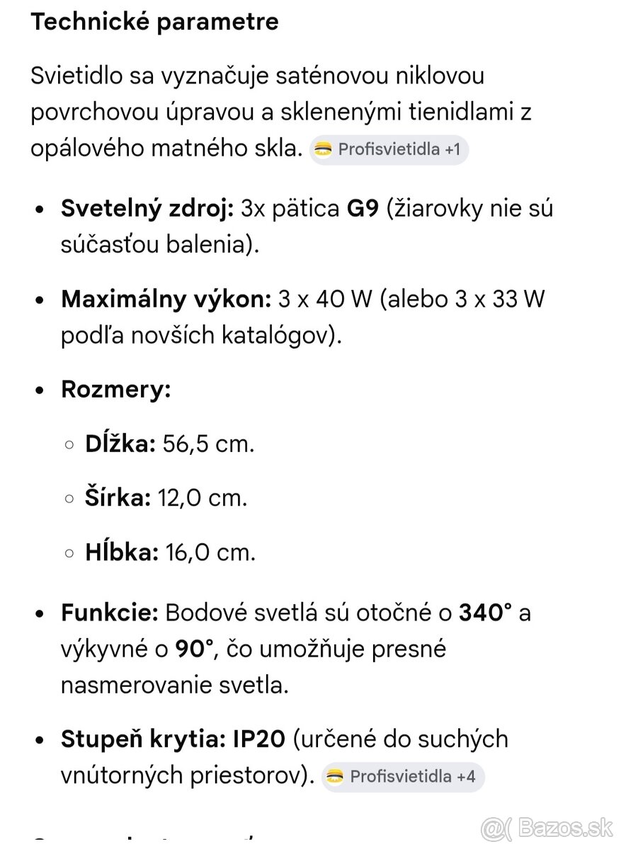 Stropné bodové svietidlo Orion Max - 6