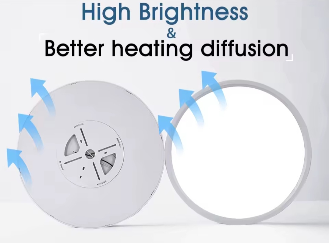 Tenučké Stropné Svietidlo MARPOU 24W/38W - 23cm/40cm - 6