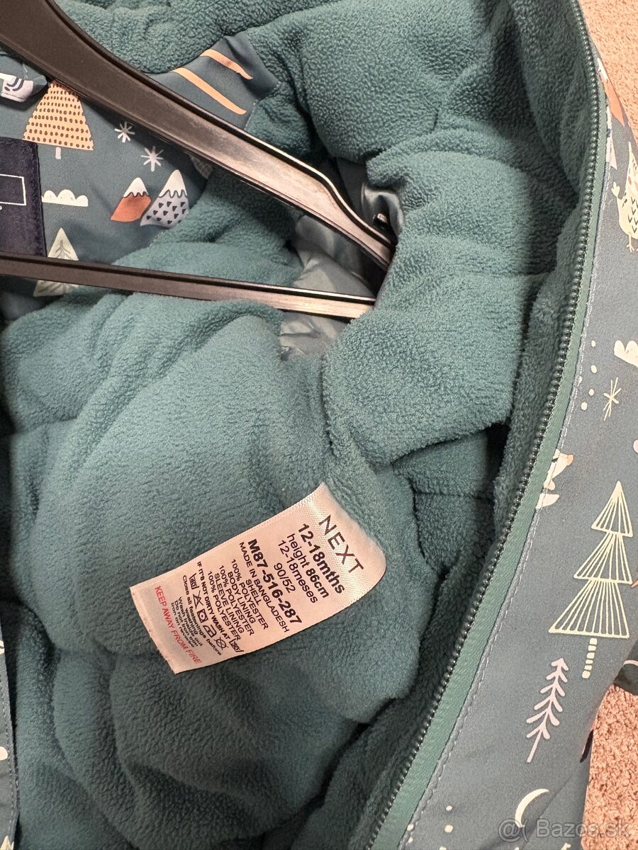 Zimny overal chlapec next 86 - 6