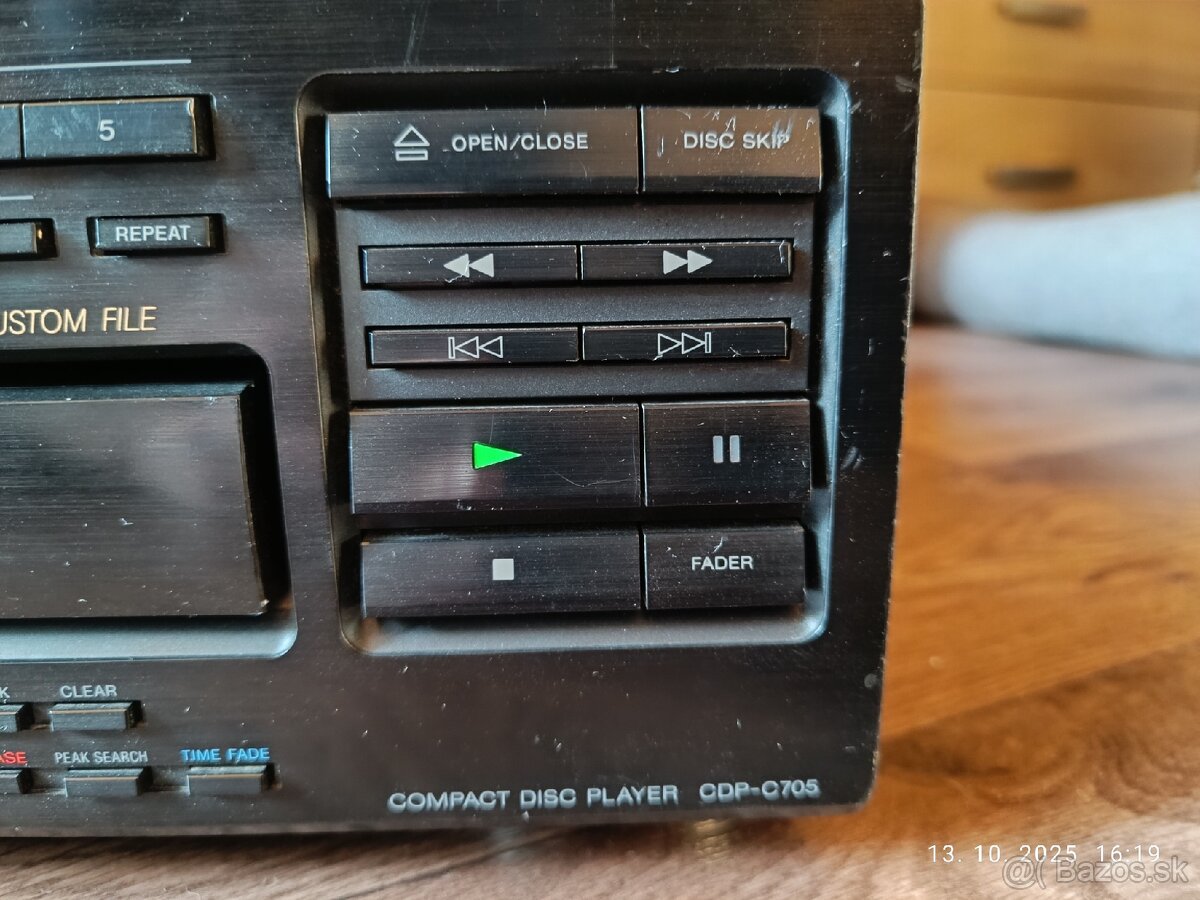 SONY CDP-C705...JAPAN 1989-1991 - 6