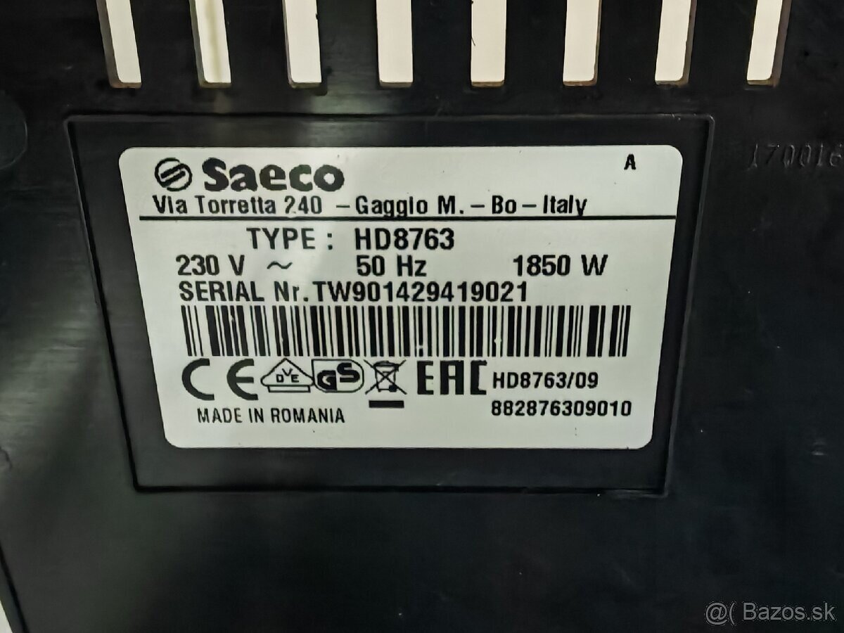 Espresso kavovar Saeco Minuto - 6