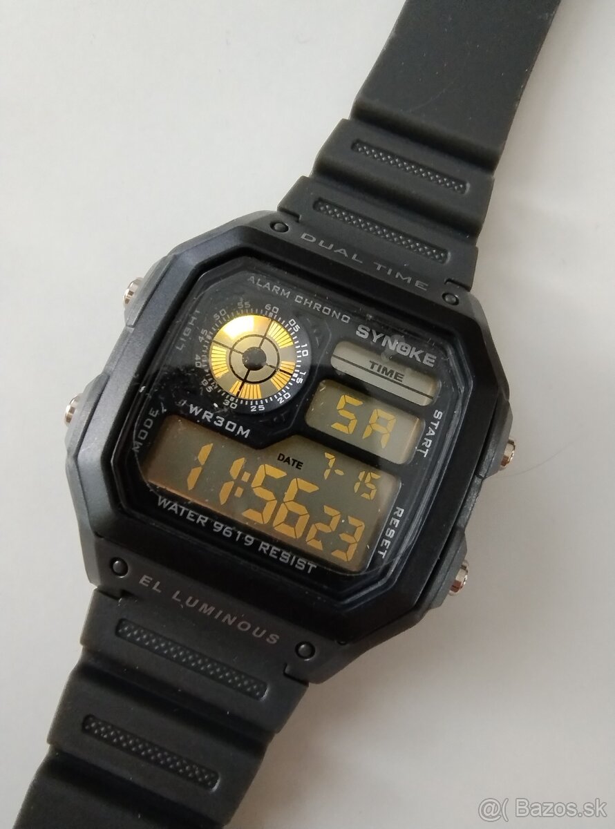 digitálne hodinky - 6